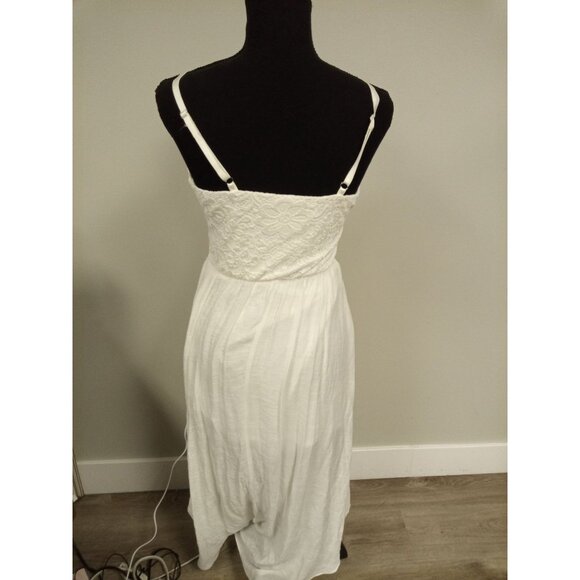 iZ byer Women's White High Low Underskirt Dress M - Picture 2 of 6
